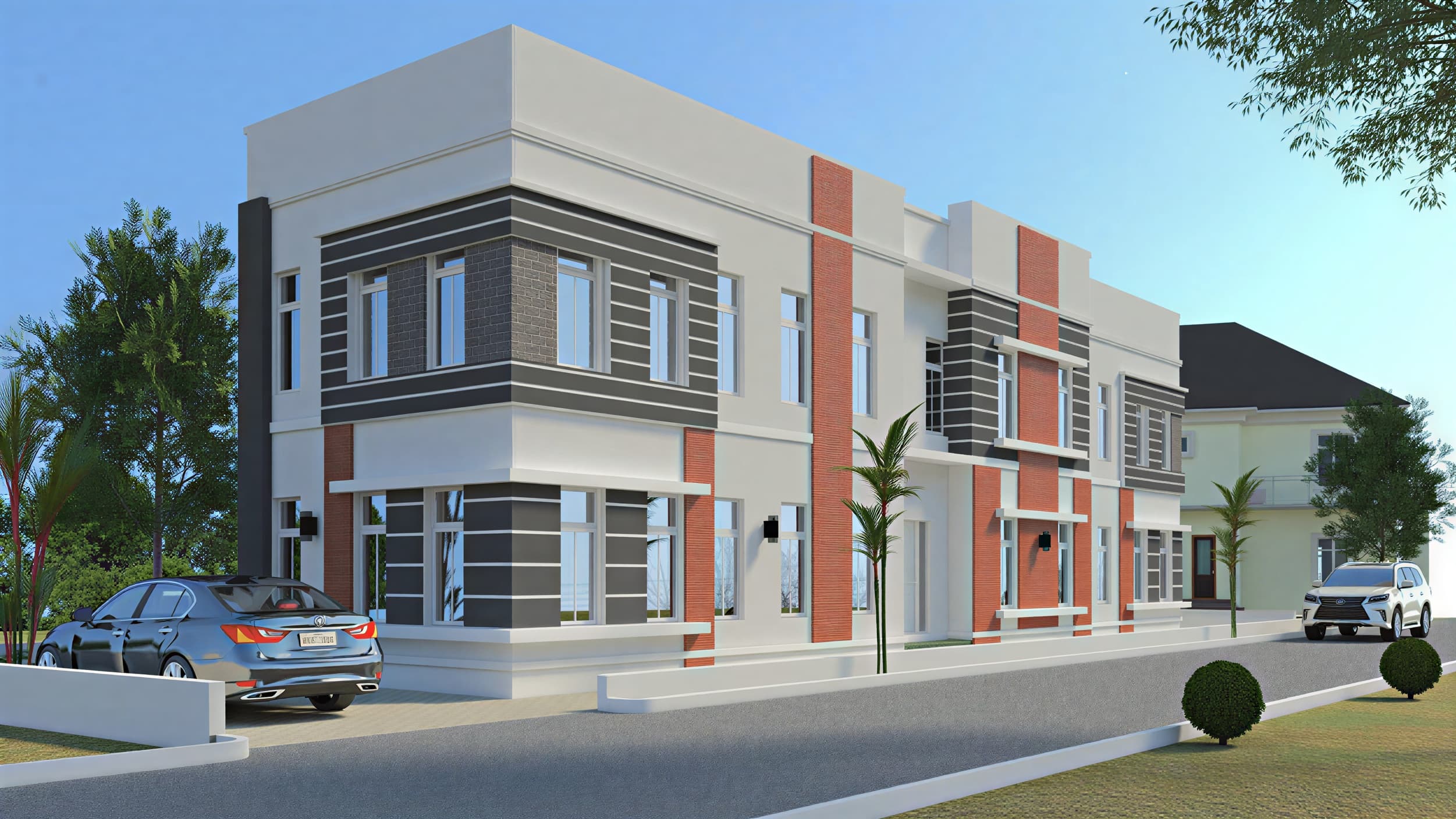 Architectural project showcase