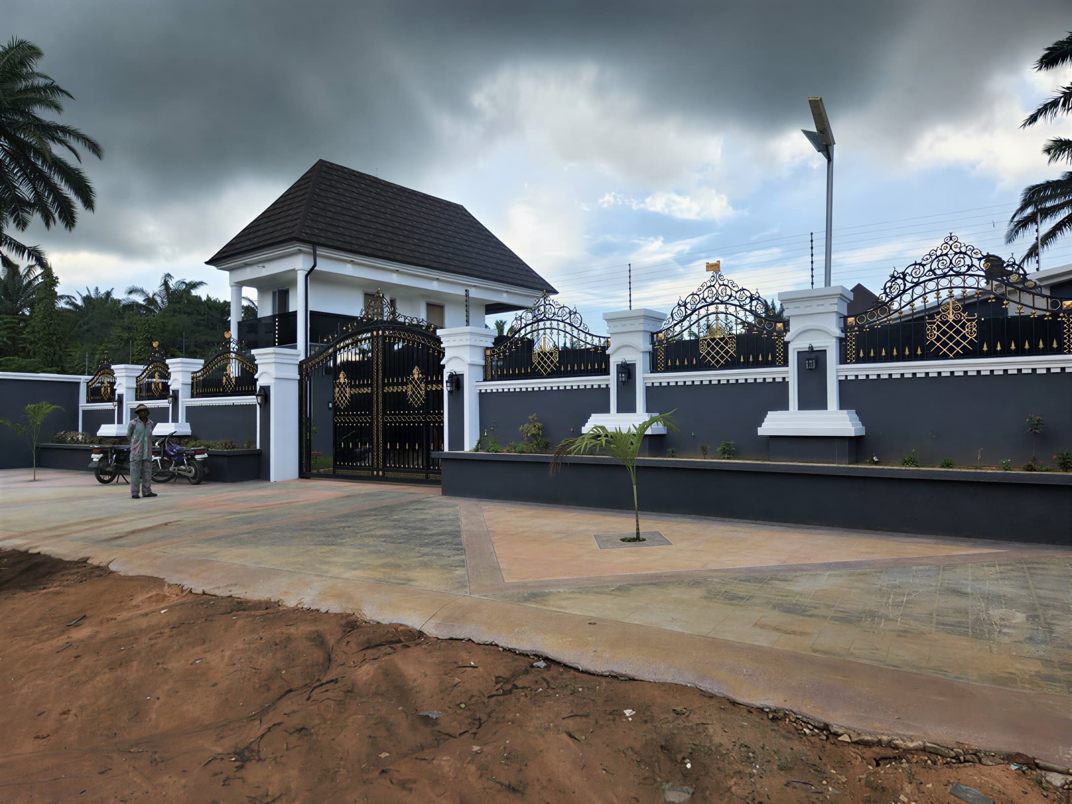 Modern hospital or clinic building demonstrating modular construction at scale